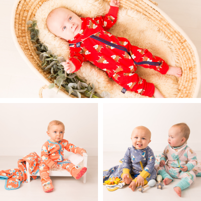 Zip Rompers, Bibs,  Blankets & Booties