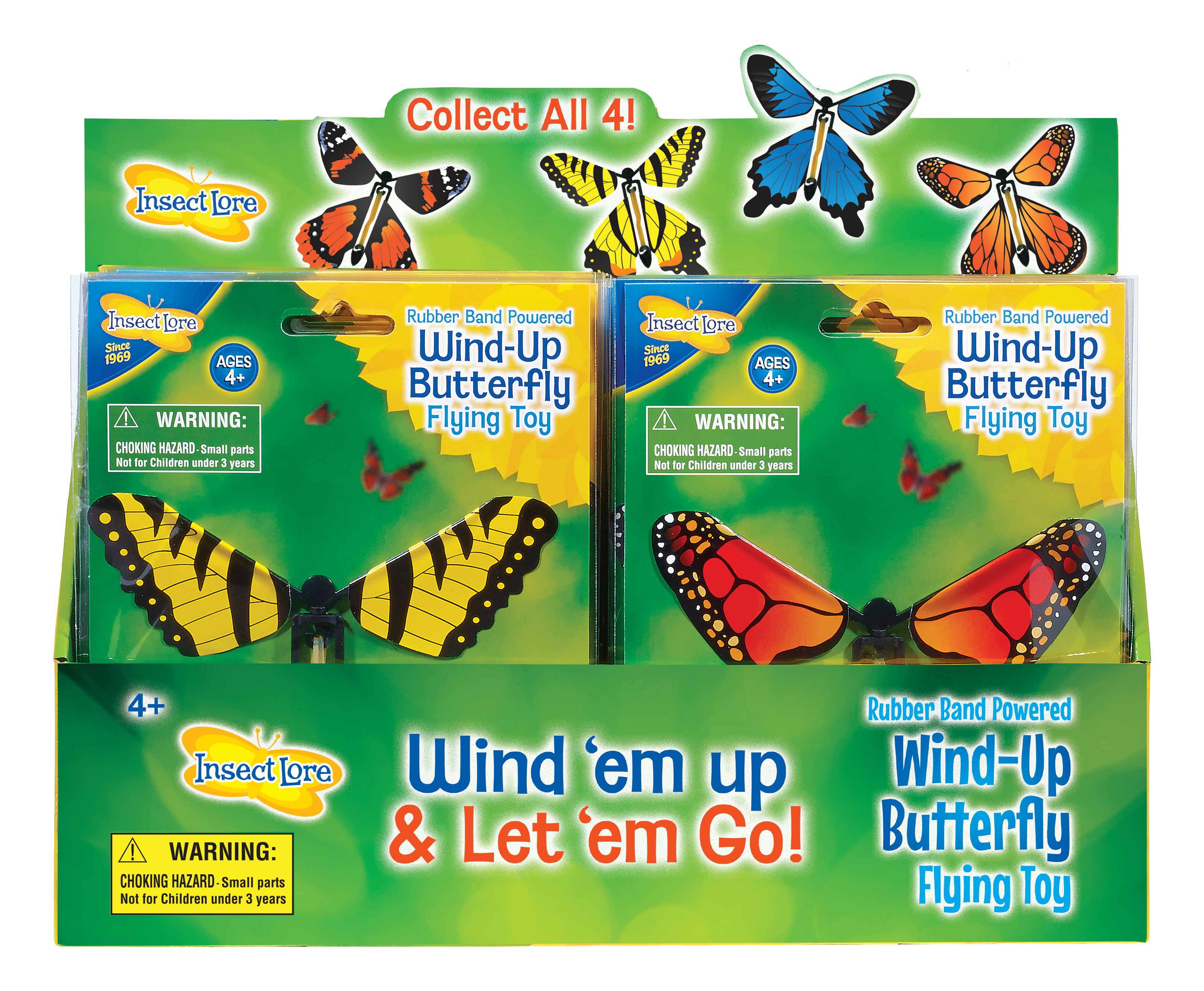 Wind Up Butterfly Insect Lore 