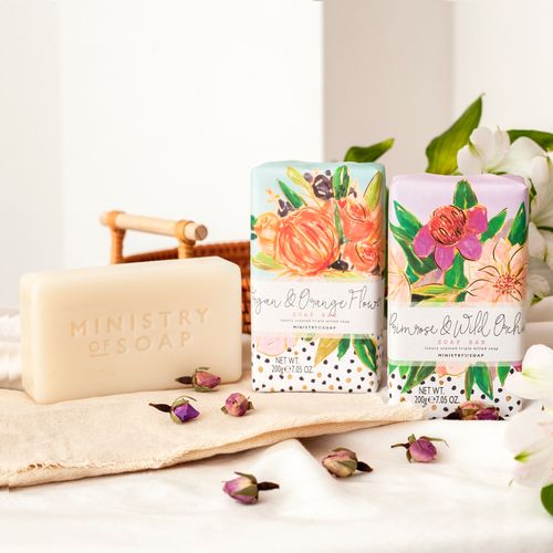 Ministry of Soap – Primrose & Wild Orchid 200g