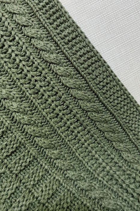 Knitwear blanket