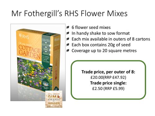 RHS Oh Sow Simple Flower Mixes