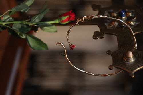 Burial of Rose - Branches necklace