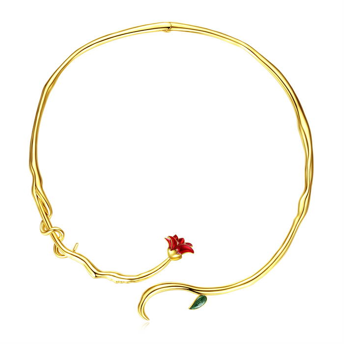 Burial of Rose - Branches necklace