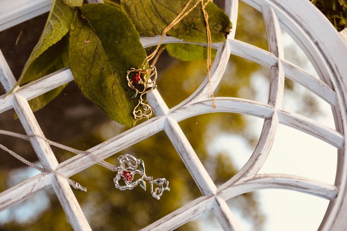Burial of Rose - Double loves necklace