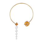 Quintessence - Unsymmetrical Pearl Necklace