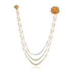 Quintessence - Unsymmetrical Multiple Long Chain Earrings