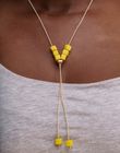 Buriti Lariat Tagua Necklace