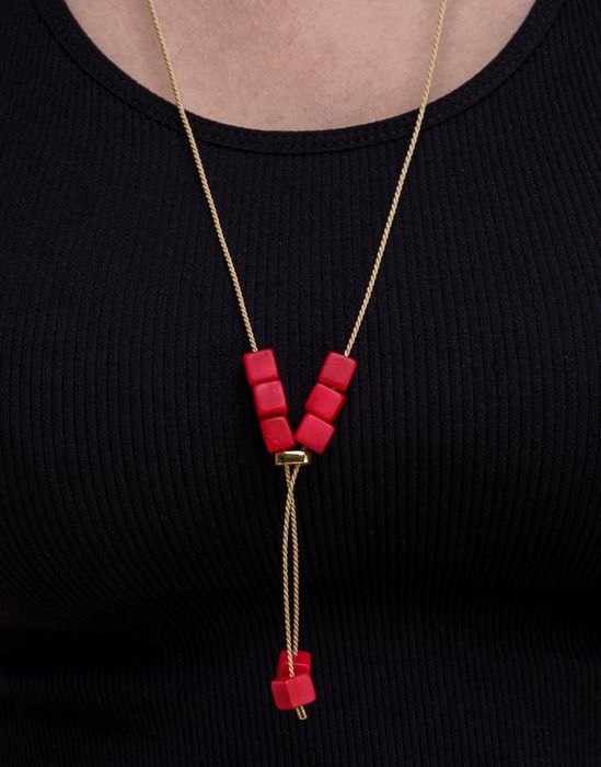 Buriti Lariat Tagua Necklace