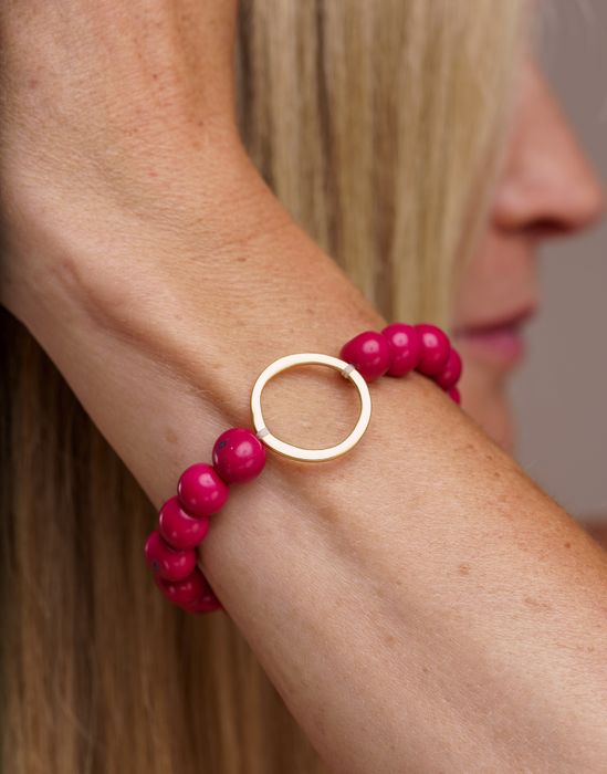 Argola Brass Acai Bracelet