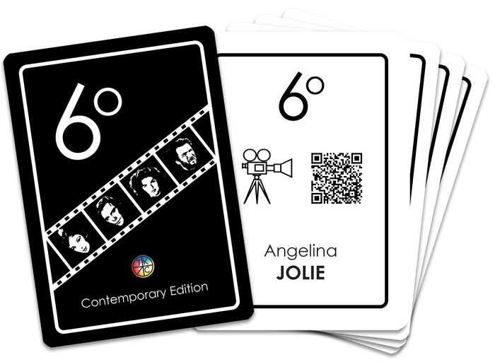 6 Degrees - The Movie Connection Card Game