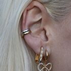 Mixed Metal Small Single Ear Cuff