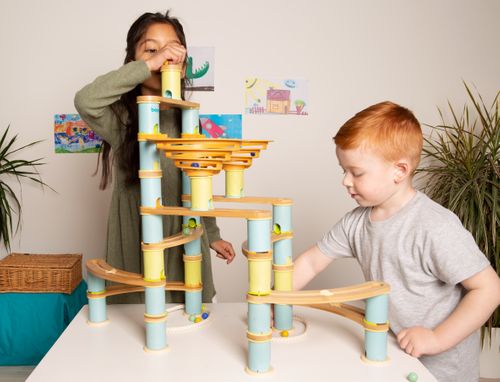 boppi Bamboo Marble Run