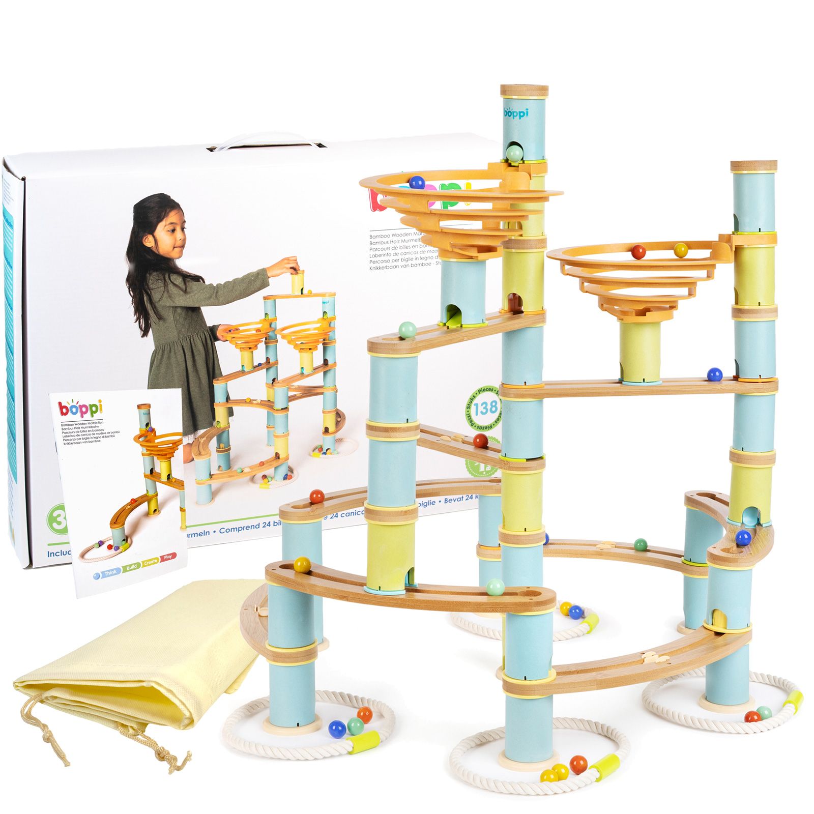 boppi Bamboo Marble Run SpringFair 2024