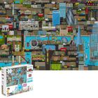 bopster 8-Bit London & New York City Pixel Jigsaw Puzzles