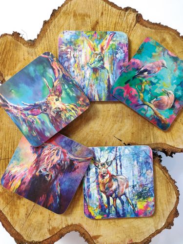 Sustainable Coasters by Sue Gardner