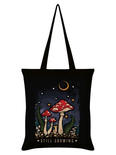 Magical Mushrooms Still Growing Black Tote Bag
