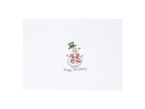 Happy Christmas Snowman