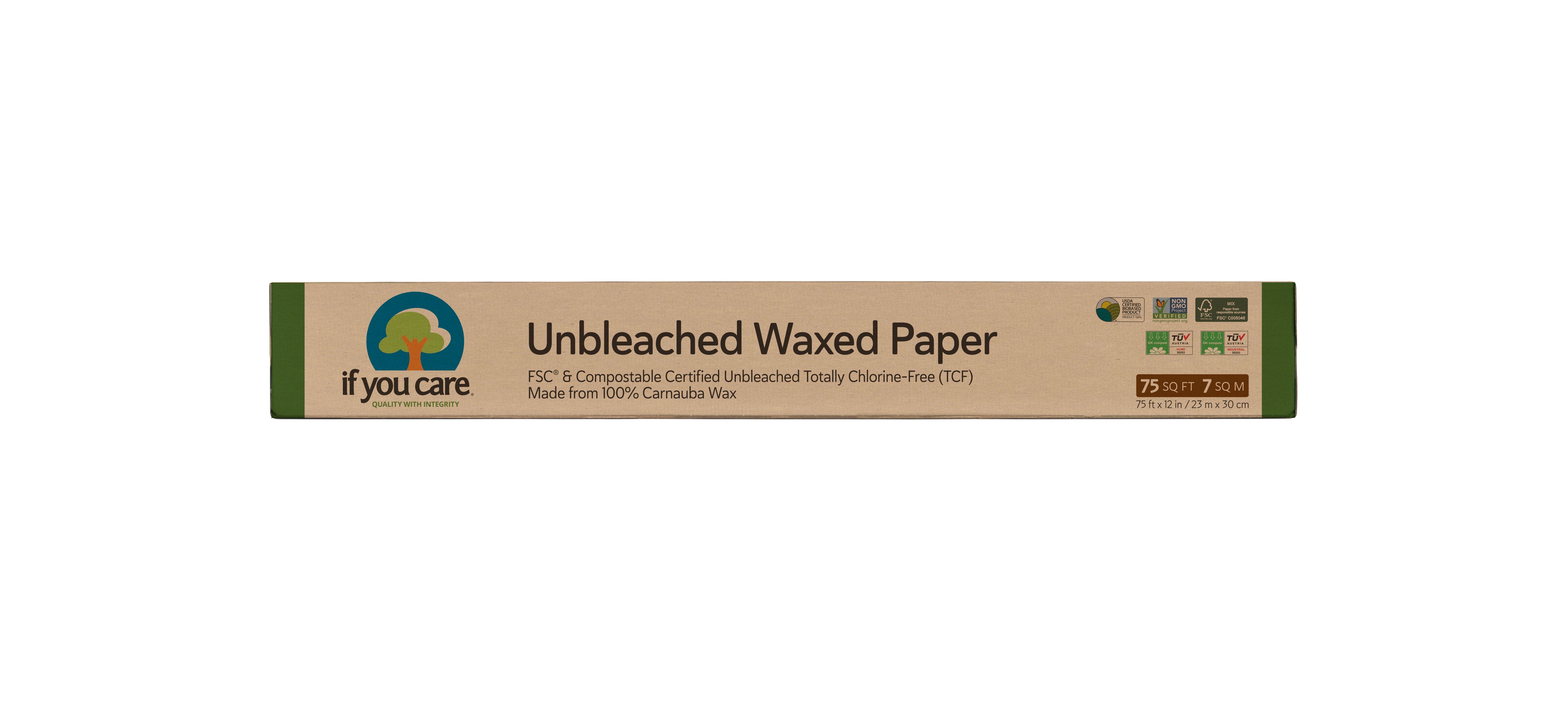 If You Care Unbleached Waxed Paper