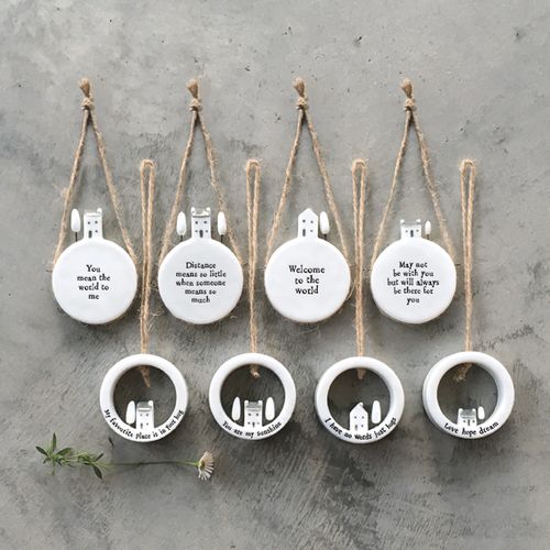 Top Of The World Porcelain Hangers