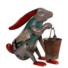 Handmade reclaimed & salvaged tin sculptures