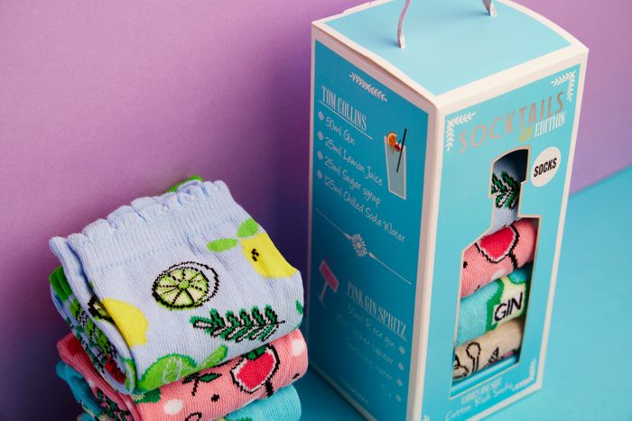 Socktails - gin addition