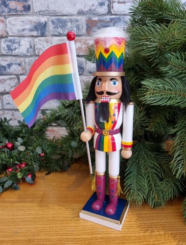 Rainbow nutcracker