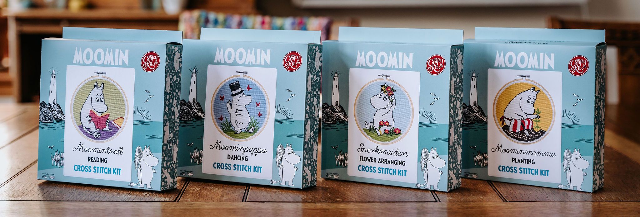 Moomin Cross-stitch Kits