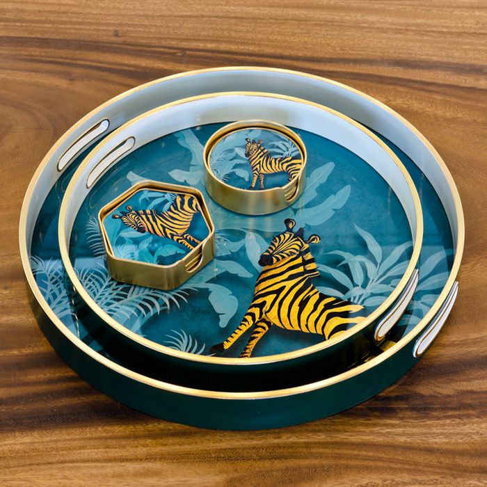 Animal Themed Serving Trays & Coasters