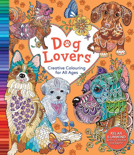 Dog Lovers Creative Colouring