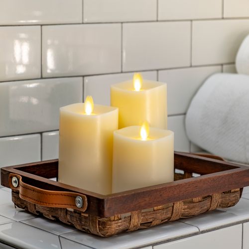 Luminara Ivory Wax LED Candles