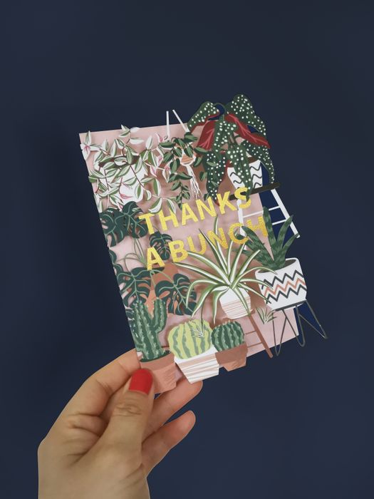 Original Paper cut  card