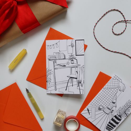 Colour Your Own Notecards