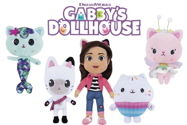 Gabby's Dollhouse Soft Toys