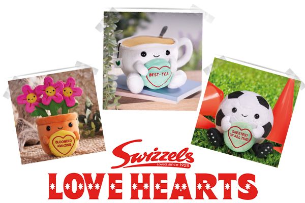 Swizzels Love Hearts Plush Toys & Gifts