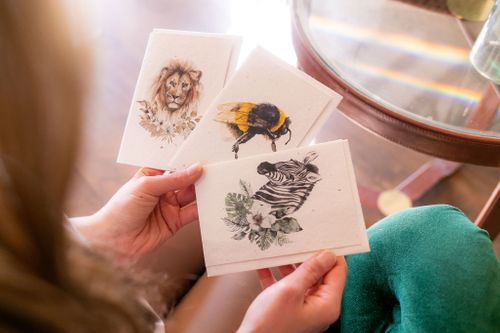 Plantable Seed Paper Greeting Cards
