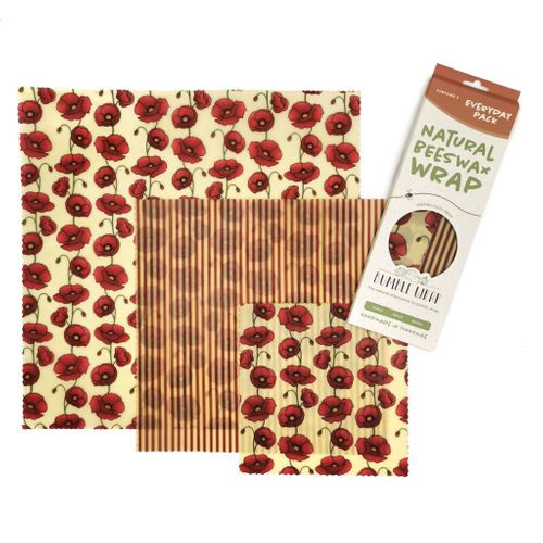 Everyday pack - 3 beeswax wraps