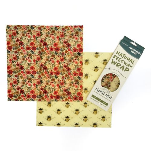 Sandwich pack - 2 beeswax wraps