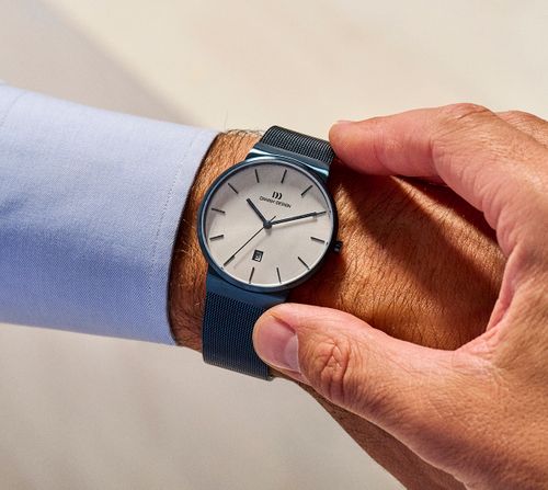 Danish Design TÃ¥ge Blue Watch