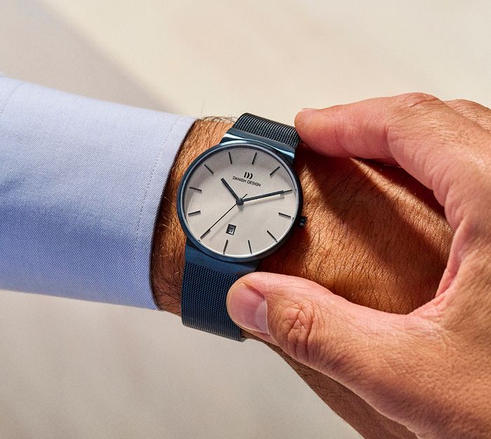 Danish Design TÃ¥ge Blue Watch