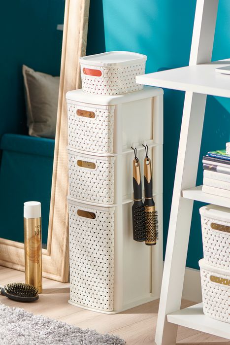 Store & Order 3 drawer storage tower â€“ slimline