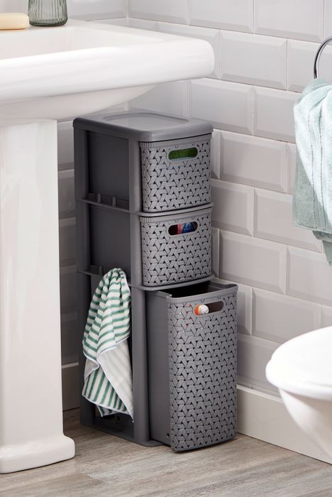 Store & Order 3 drawer storage tower â€“ slimline