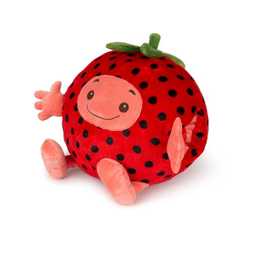 Noxxiez Cuddly Handwarmer Pillow Strawberry