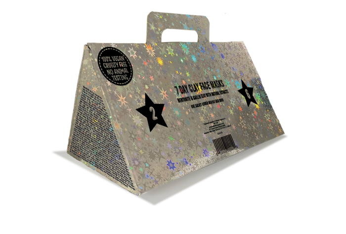 7 Day Clay Face Mask Advent Calendar
