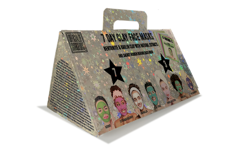 7 Day Clay Face Mask Advent Calendar