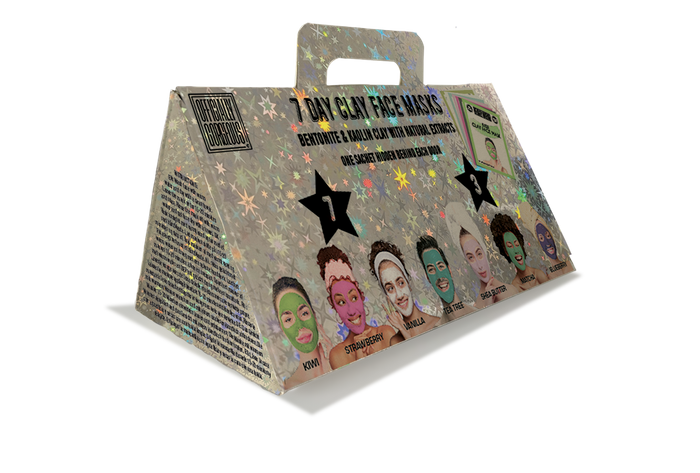 7 Day Clay Face Mask Advent Calendar