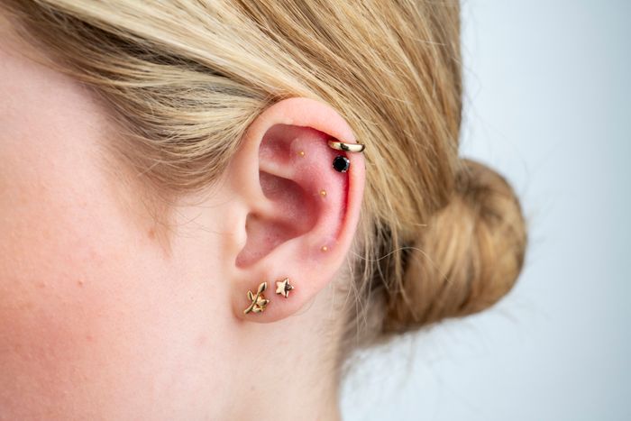 24k Gold Plated Ear Seed Kit with 12 Protocols for Health and Wellness.
