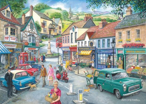 1000 piece Find the Differences No. 23 - At the Shops