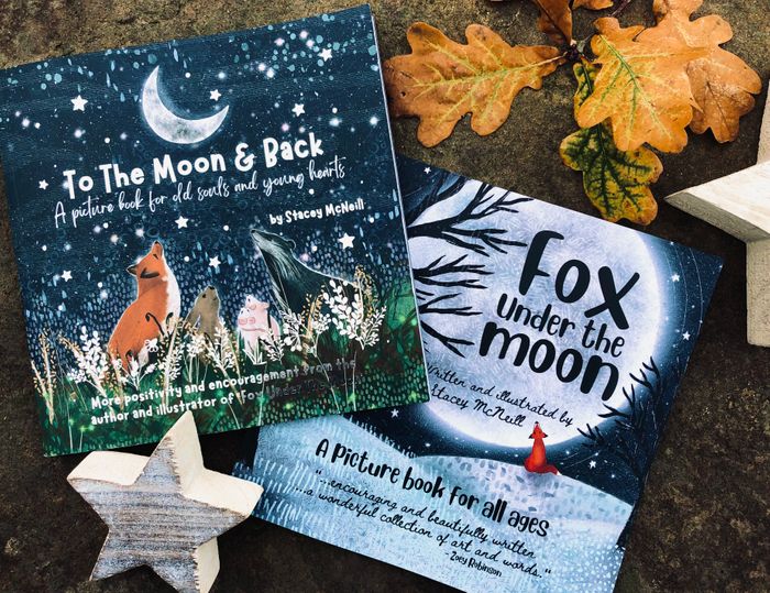 'To The Moon & Back' book