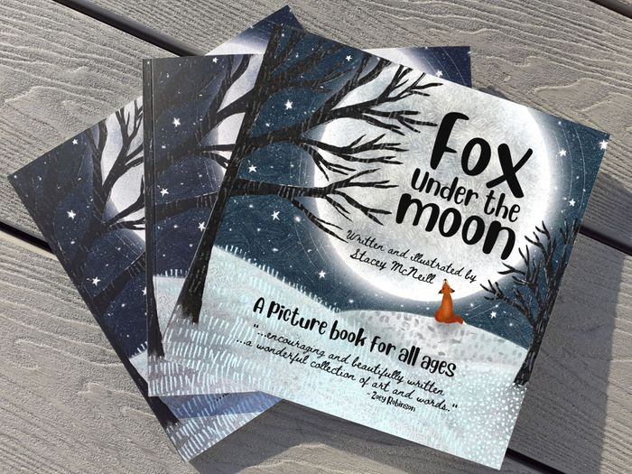 'Fox Under The Moon' book