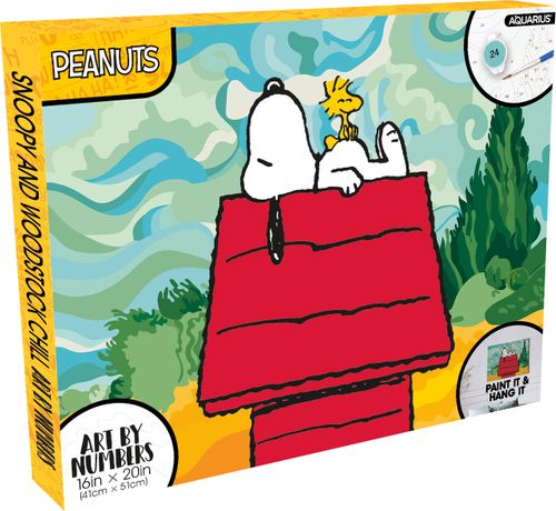 Peanuts Art By Numbers